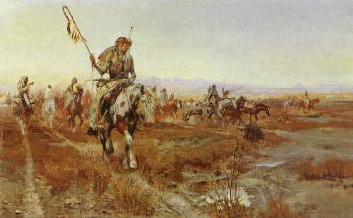 Charles M Russell The Medicine Man France oil painting art